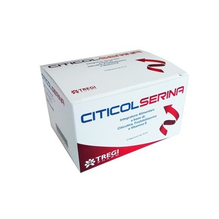 Tregi Pharm S Citicolserina 12 Flaconcini 10 Ml - Vitamine e sali minerali - 978546974 - Tregi Pharm S - € 21,34