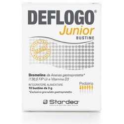 Stardea Deflogo Junior 10 Bustine - Integratori per dolori e infiammazioni - 971688940 - Stardea - € 15,04