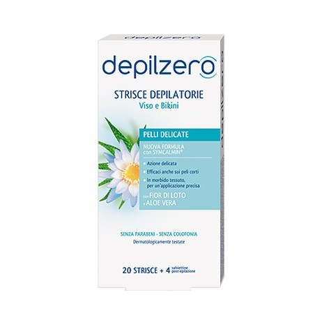 Conter Depilzero Strisce Viso E Bikini 20 Pezzi Conter - 1 Conter Depilzero Strisce Viso E Bikini 20 Pezzi Conter - 1