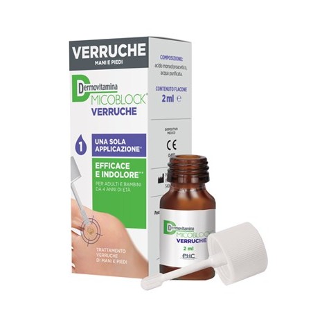 Pasquali Dermovitamina Verruche 2 Ml - Trattamenti per dermatite e pelle sensibile - 977671243 - Dermovitamina - € 11,50