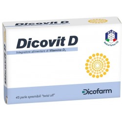 Dicofarm Dicovit D 45 Perle - Vitamine e sali minerali - 931608501 - Dicofarm - € 13,16