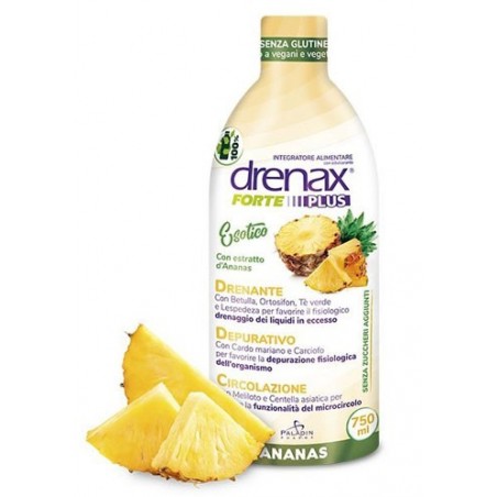 Paladin Pharma Drenax Forte Plus Esotico Con Estratto D'ananas 750 Ml - Integratori drenanti e pancia piatta - 971308592 - Pa...