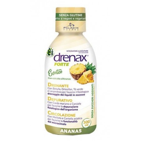 Drenax Forte Esotico Con Estratto D'Ananas 300 Ml Drenax - 1 Drenax Forte Esotico Con Estratto D'Ananas 300 Ml Drenax - 1
