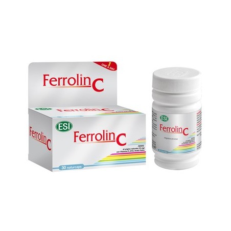 Esi Ferrolin C 30 Capsule - Vitamine e sali minerali - 923237390 - Esi - € 9,87