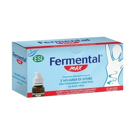 Esi Fermental Max 12 Flaconcini - Integratori di fermenti lattici - 971117890 - Esi - € 10,19