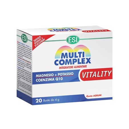 Esi Multicomplex Vitality 20 Bustine - Vitamine e sali minerali - 921900421 - Esi - € 12,50