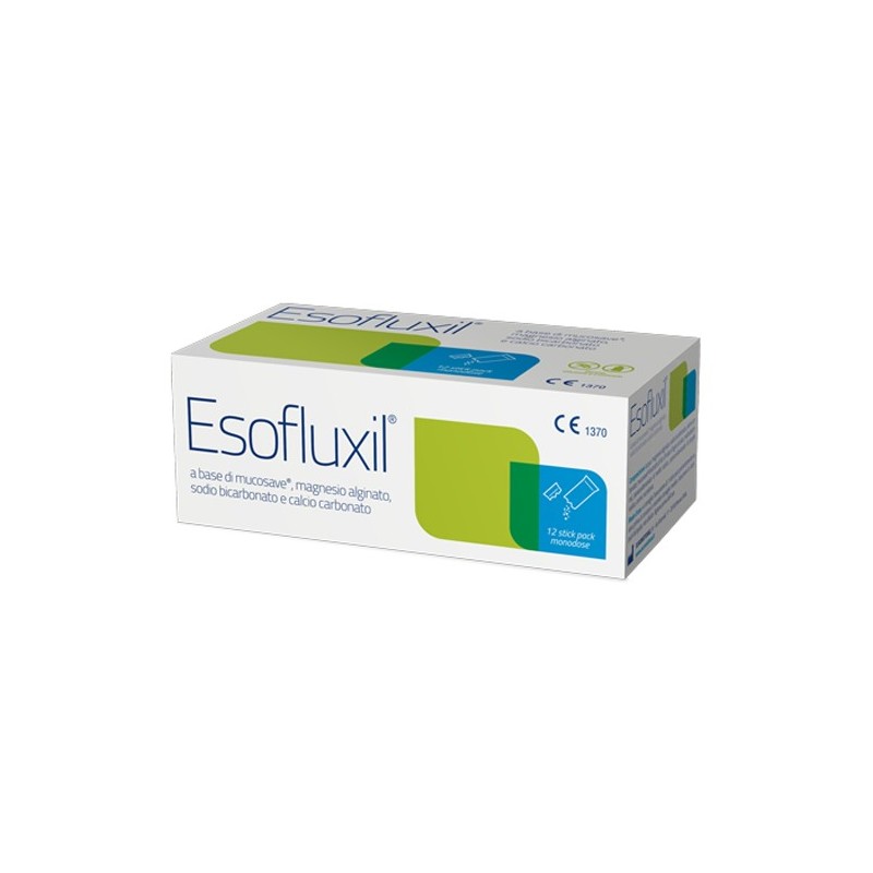 Esofluxil Trattamento Reflusso GastroEsofageo Gastrico 12 Stick - Integratori per il reflusso gastroesofageo - 943802304 - Eu...