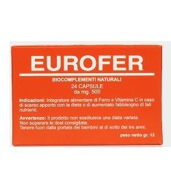 So. Gi. Pharma Eurofer 24 Capsule - Vitamine e sali minerali - 907196113 - So. Gi. Pharma - € 19,90