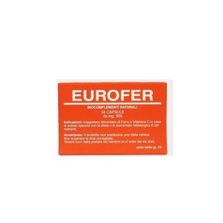 So. Gi. Pharma Eurofer 24 Capsule - Vitamine e sali minerali - 907196113 - So. Gi. Pharma - € 19,90