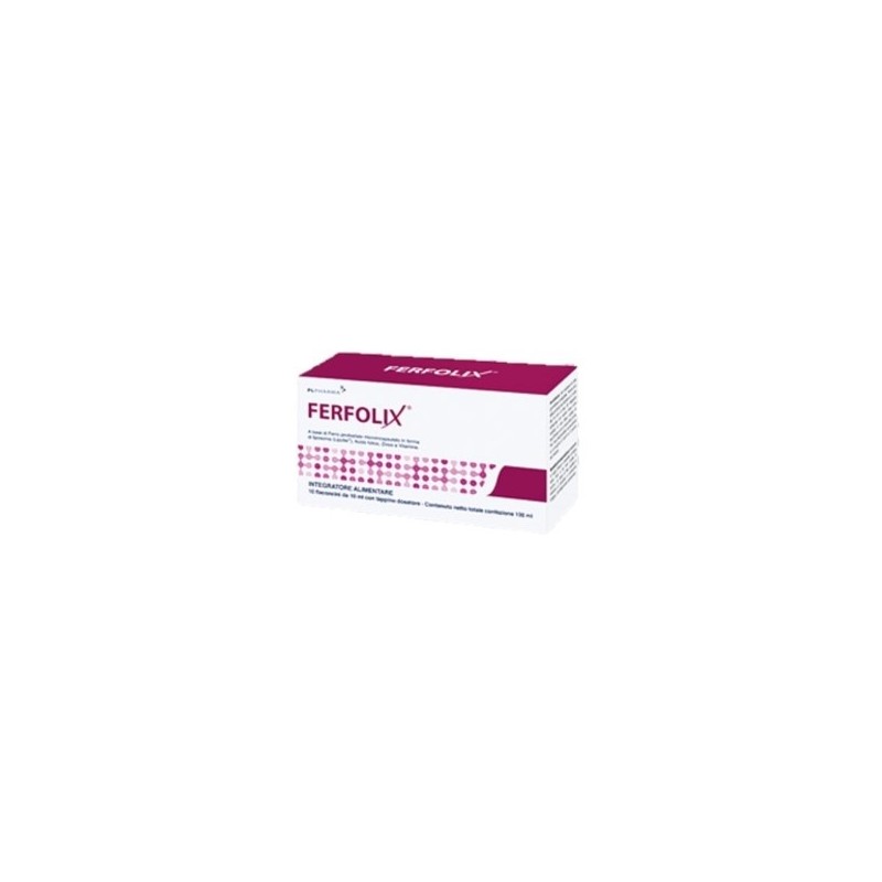 Pl Pharma Ferfolix 10 Flaconcini Monodose 10 Ml - Integratori prenatali e postnatali - 905724098 - Pl Pharma - € 15,64