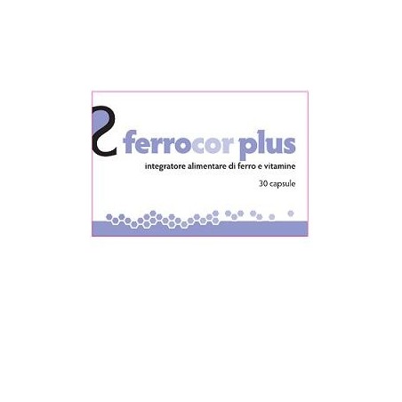 Essecore Ferrocor Plus 30 Capsule - Vitamine e sali minerali - 925399949 - Essecore - € 16,07