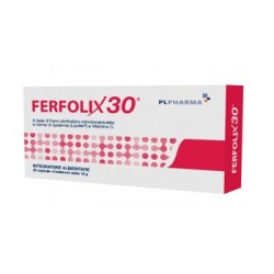 Pl Pharma Ferfolix30 30 Capsule - Vitamine e sali minerali - 935582647 - Pl Pharma - € 19,56