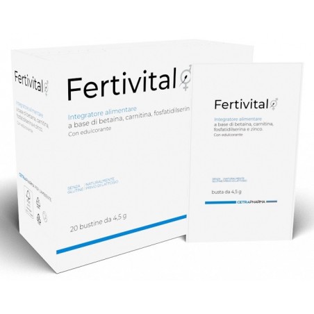 Cetra Pharma Fertivital 20 Bustine Cetra Pharma - 1 Cetra Pharma Fertivital 20 Bustine Cetra Pharma - 1