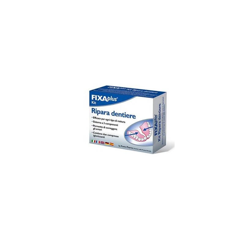 Dulac Farmaceutici 1982 Ripara Dentiere Kit Fixaplus - Rimedi vari - 903984870 - Dulac Farmaceutici 1982 - € 25,89