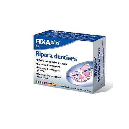 Dulac Farmaceutici 1982 Ripara Dentiere Kit Fixaplus - Rimedi vari - 903984870 - Dulac Farmaceutici 1982 - € 25,89
