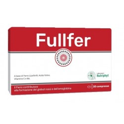 Laboratori Nutriphyt Fullfer 20 Compresse - Vitamine e sali minerali - 927505305 - Laboratori Nutriphyt - € 19,36