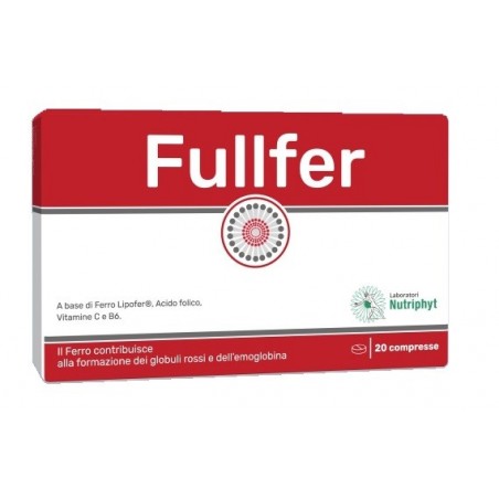 Laboratori Nutriphyt Fullfer 20 Compresse Laboratori Nutriphyt - 1 Laboratori Nutriphyt Fullfer 20 Compresse Laboratori Nutriphyt - 1