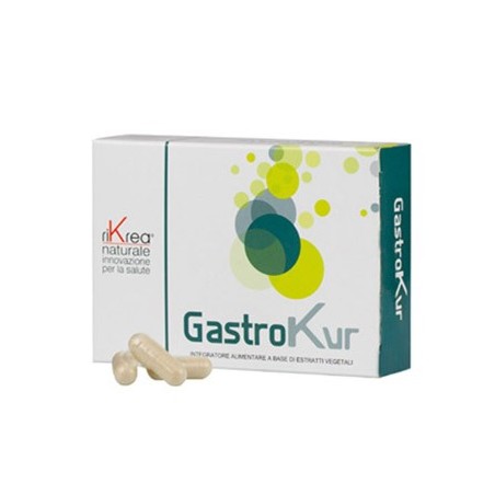 Rikrea Gastrokur Funzione Digestiva e Disturbi Mestruali 30 Capsule - Integratori per ciclo mestruale e menopausa - 922673658...