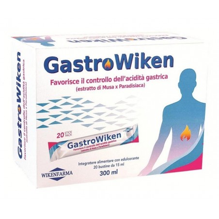 Wikenfarma Gastrowiken 20 Bustine X 15 Ml - Integratori per apparato digerente - 975440809 - Wikenfarma - € 20,56