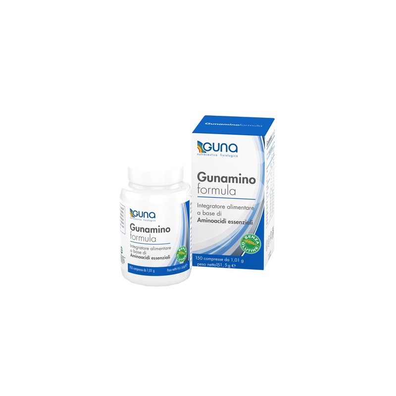 Gunamino Formula 150 Compresse 151,50 G - Vitamine e sali minerali - 932711803 - Guna - € 49,20