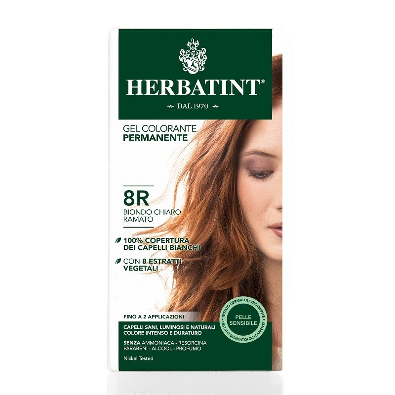 Antica Erboristeria Herbatint 8r Biondo Chiaro Ramato 150 Ml - Tinte e colorazioni per capelli - 909126195 - Antica Erboriste...