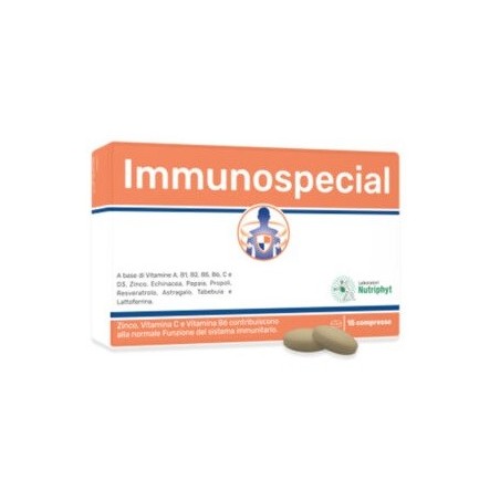 Laboratori Nutriphyt Immunospecial 15 Compresse 7,5 G Laboratori Nutriphyt - 1 Laboratori Nutriphyt Immunospecial 15 Compresse 7,5 G Laboratori Nutriphyt - 1