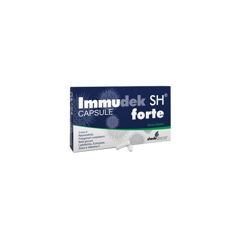 Immudek SH Forte 15 Capsule - Integratori per difese immunitarie - 938398435 - Shedir Pharma - € 16,27