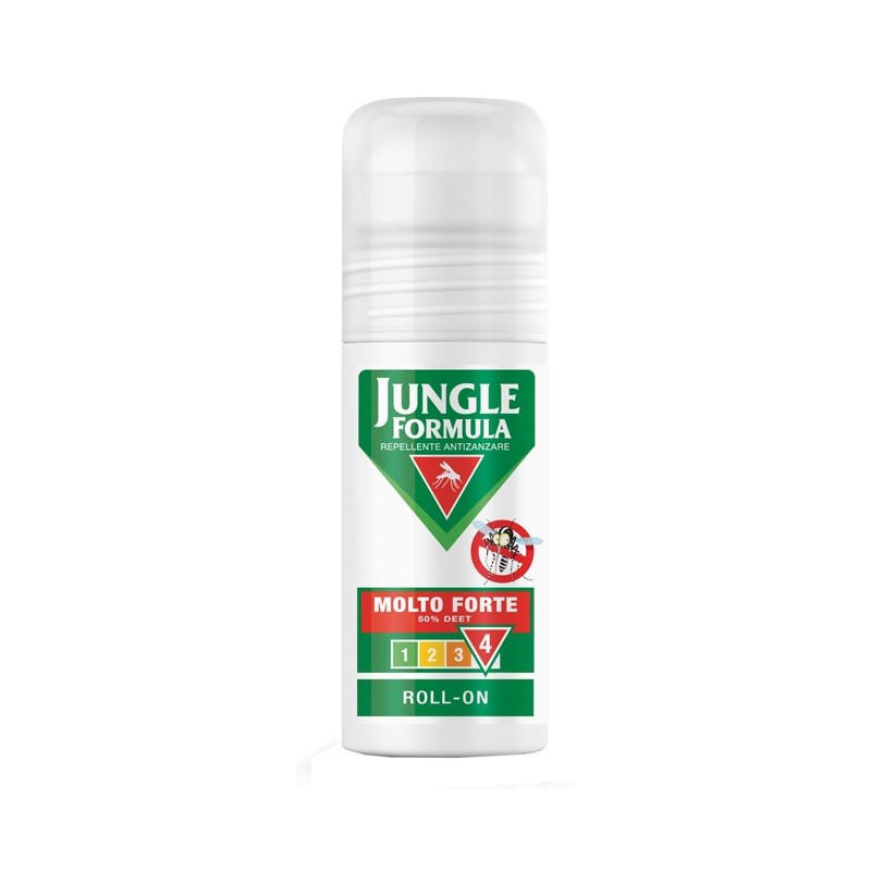 Jungle Formula Repellente Antizanzare Molto Forte Roll-On 50 Ml - Insettorepellenti - 980136461 - Jungle Formula - € 8,18