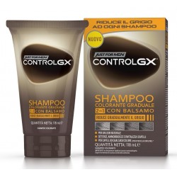 Combe Italia Just For Men Control Gx Shampoo Colorante Graduale 2 In 1 Con Balsamo 150 Ml - Tinte e colorazioni per capelli -...