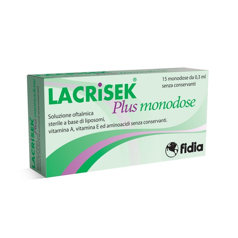 Fidia Farmaceutici Soluzione Oftalmica Lacrisek Plus 15 Monodose 0,3 Ml - Gocce oculari - 934867161 - Fidia Farmaceutici - € ...