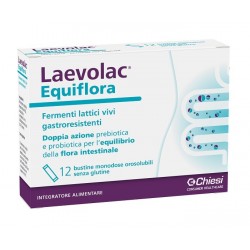Chiesi Italia Laevolac Equiflora 12 Buste - Fermenti lattici - 978113417 - Chiesi Italia - € 8,69