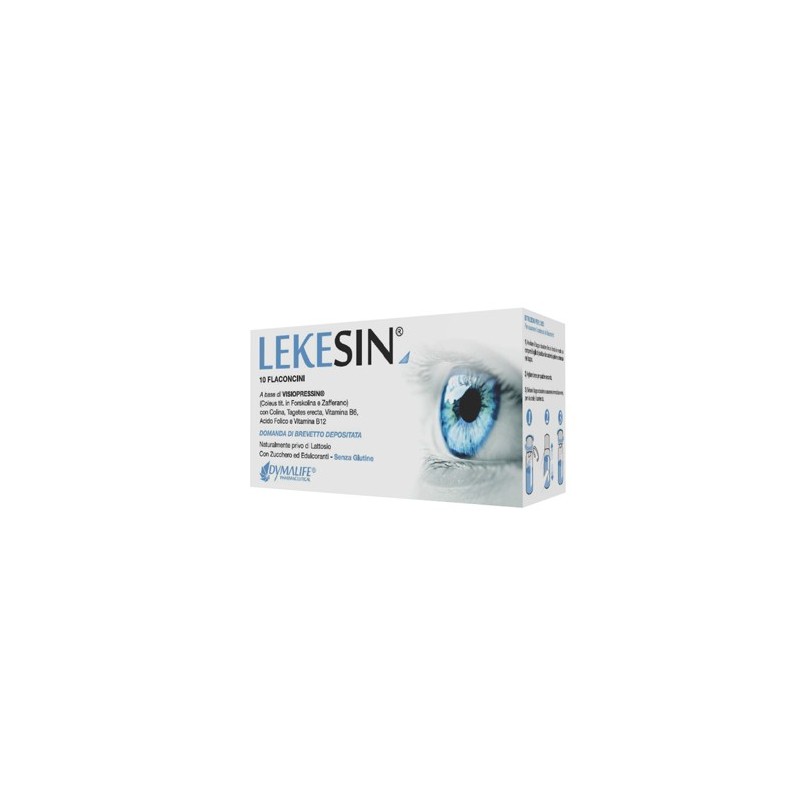 Dymalife Pharmaceutical Lekesin 10 Flaconcini Da 10 Ml - Integratori per occhi e vista - 942973227 - Dymalife Pharmaceutical ...