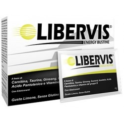 Shedir Pharma Unipersonale Libervis Energy Limone 20 Bustine 4 G - Integratori per concentrazione e memoria - 935272827 - She...
