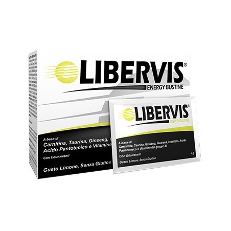 Shedir Pharma Unipersonale Libervis Energy Limone 20 Bustine 4 G - Integratori per concentrazione e memoria - 935272827 - She...