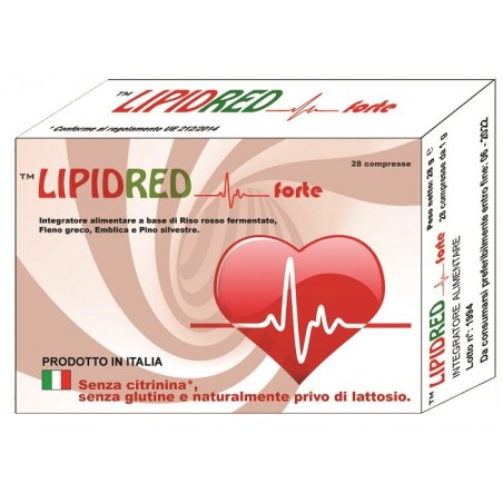 Geophyt Lipidred Forte 28 Compresse - Integratori per il cuore e colesterolo - 923788537 - Geophyt - € 23,50