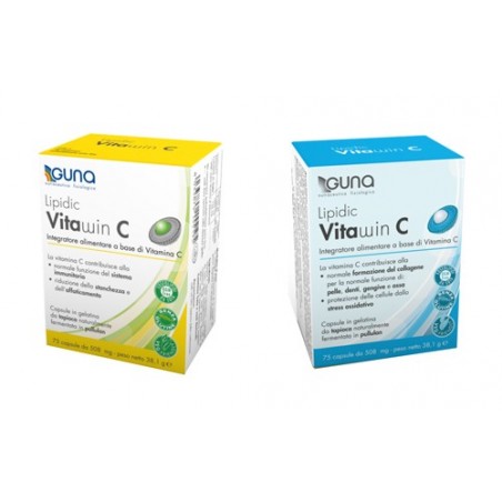 Guna Lipidic Vitawin C - Vitamina C 75 Capsule Guna - 1 Guna Lipidic Vitawin C - Vitamina C 75 Capsule Guna - 1