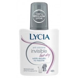 Sodalco Lycia Deo Invisible Fast Dry 75 Ml - Deodoranti per il corpo - 974877641 - Lycia - € 6,71