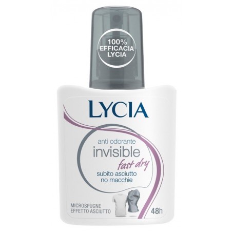 Sodalco Lycia Deo Invisible Fast Dry 75 Ml - Deodoranti per il corpo - 974877641 - Lycia - € 6,71