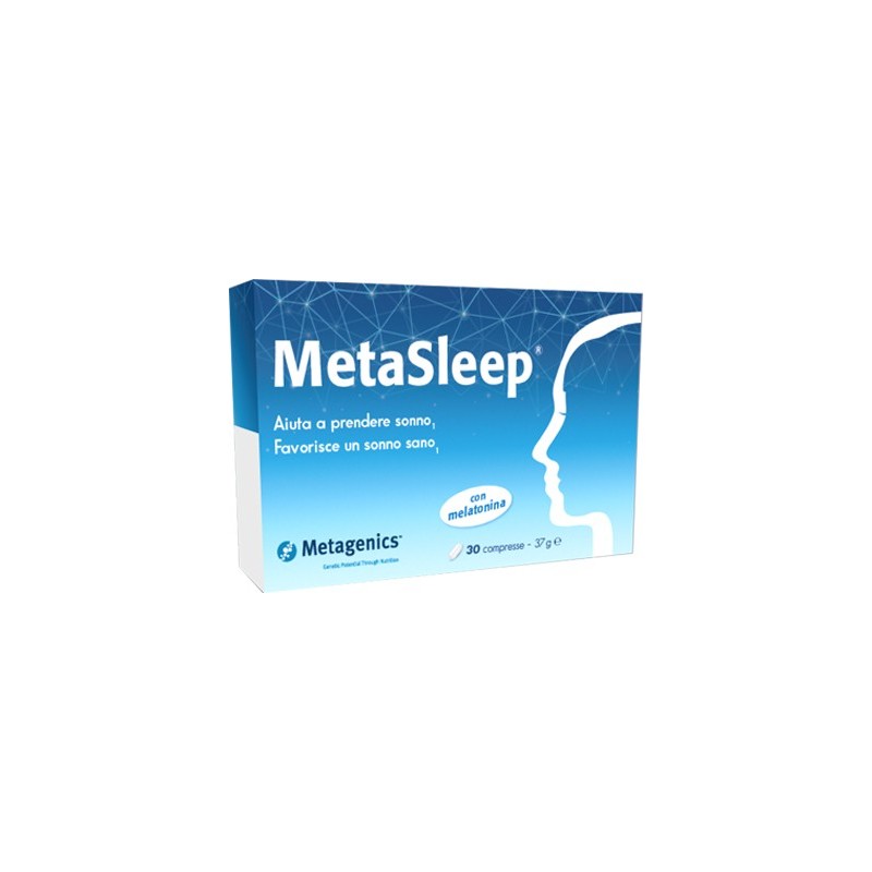 MetaSleep Integratore per Favorire il Sonno 30 Capsule - Integratori per dormire - 975051943 - Metagenics - € 12,56