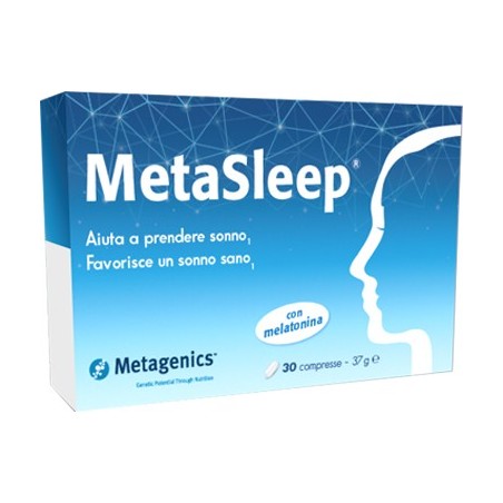 MetaSleep Integratore per Favorire il Sonno 30 Capsule - Integratori per dormire - 975051943 - Metagenics - € 12,56