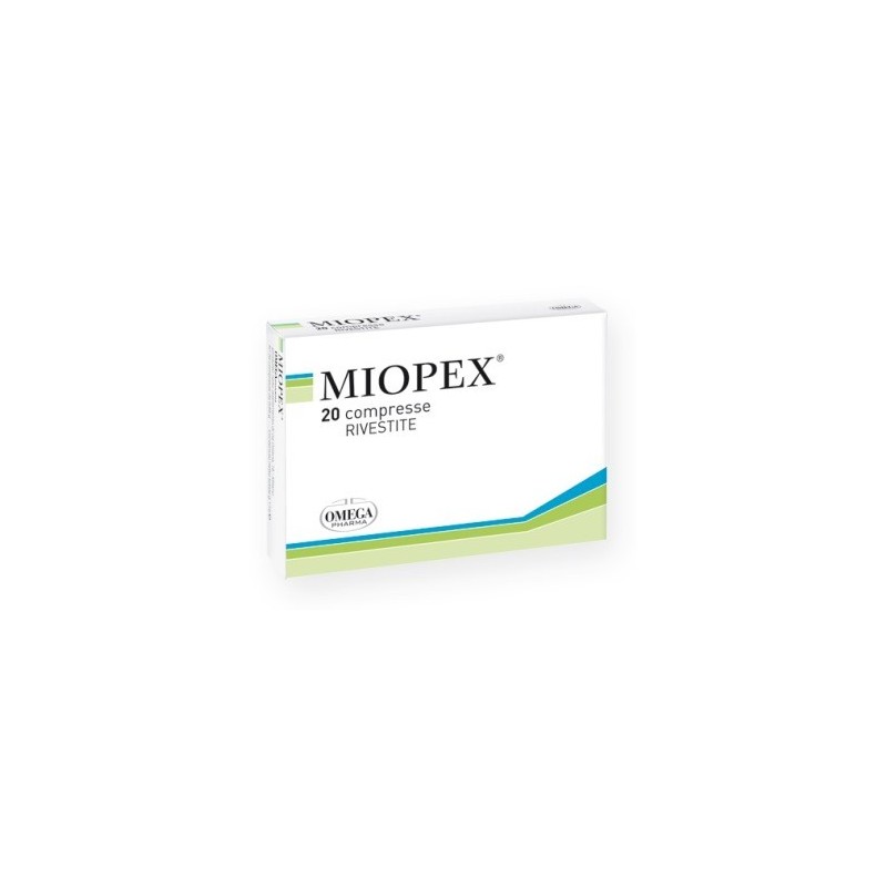 Omega Pharma Miopex 20 Compresse - Integratori per occhi e vista - 900299114 - Omega Pharma - € 17,16