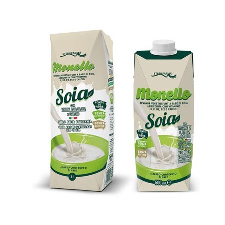 Sterilfarma Monello Soia Bevanda Vegetale Uht Di Soia 1000 Ml - Home - 970939916 - Sterilfarma - € 3,00