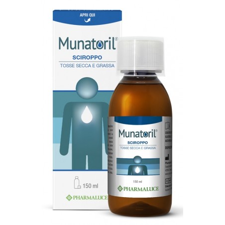 Pharmaluce Munatoril Sciroppo Tosse Secca E Grassa 150 Ml Pharmaluce - 1 Pharmaluce Munatoril Sciroppo Tosse Secca E Grassa 150 Ml Pharmaluce - 1