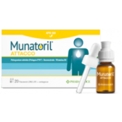 Pharmaluce Munatoril Attacco 20 Flaconcini - Integratori per difese immunitarie - 947071787 - Pharmaluce - € 25,61