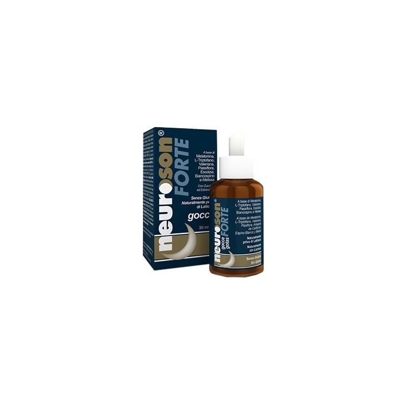 Neuroson Forte Gocce per Favorire il Sonno 30 Ml - Integratori per dormire - 934726050 - Shedir Pharma - € 12,96