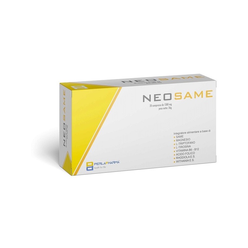 Perla Pharma Neosame 20 Compresse - Integratori per concentrazione e memoria - 976100988 - Perla Pharma - € 23,41