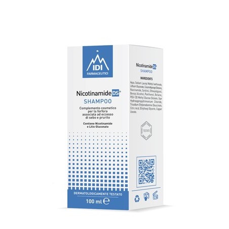 Idi Farmaceutici Nicotinamide Ds Shampoo Senza Profumo 100 Ml - Shampoo antiforfora - 942167572 - Idi Farmaceutici - € 10,35