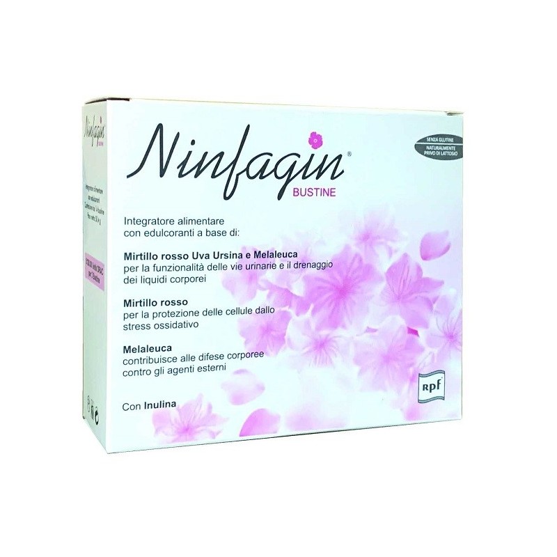 Rpf Ninfagin 14 Bustine - Integratori per cistite - 980858474 - Rpf - € 17,06