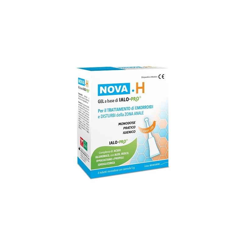 Nova Argentia Ind. Farm Nova H 6 Tubetti Da 5 Ml - Farmaci per stitichezza e lassativi - 940481839 - Nova Argentia - € 11,30