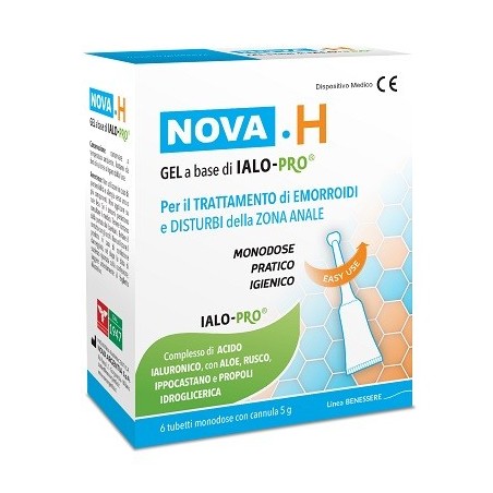 Nova Argentia Ind. Farm Nova H 6 Tubetti Da 5 Ml - Farmaci per stitichezza e lassativi - 940481839 - Nova Argentia - € 11,30
